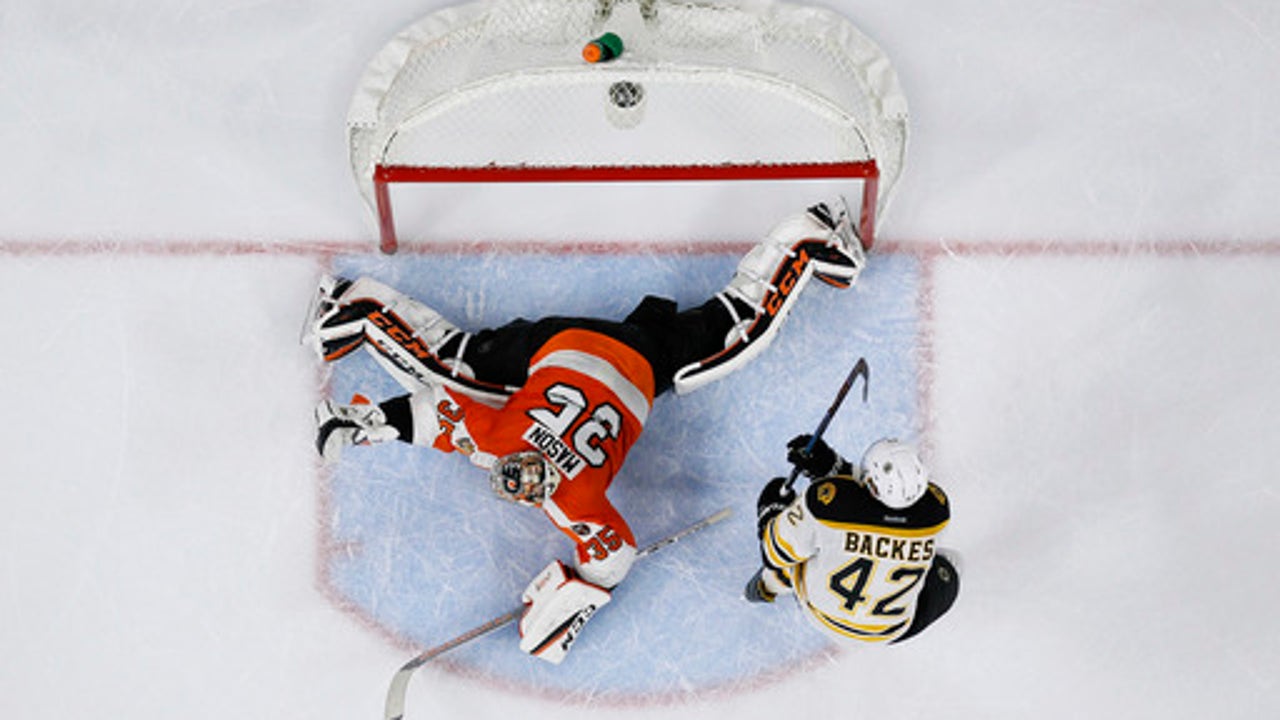 Gostisbehere, Mason lift Flyers over Bruins 3-2 in shootout
